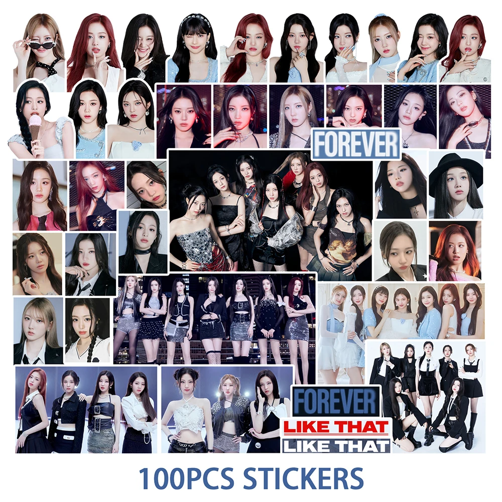 55Pcs/Set Kpop BABY MONSTER Sticker New Album HARAM HD Photocards Girls Photo Card For Collection Fans Gift