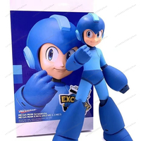 In Stock Rockman Figure Anime Cartoon Grandista MegaMan Collectible Model Dolls PVC 10cm-23cm Action Figures Movie Toys for Kids