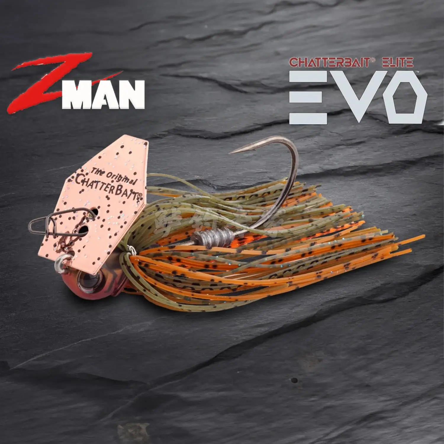 

American Zman new retaining plate Chatterbait Elite EVO high quality Luya fake bait glue group JIG