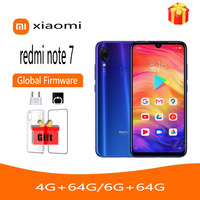 Global rom Xiaomi Redmi Note 7 6G 64G Cell Phone Cellphone Original Smartphone used phone used phone