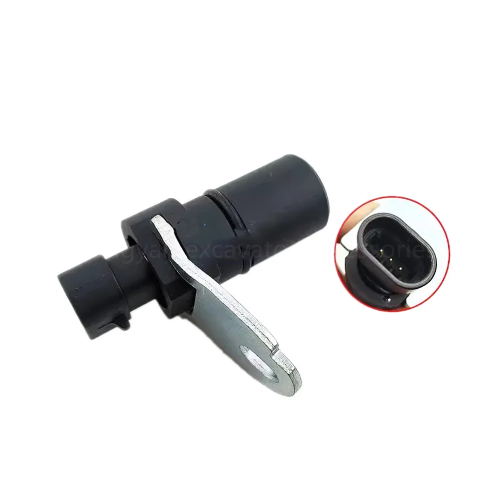 For Hyundai R215VS 225 220 265 290-7 305 Speed Sensor QSX15 Engine Crankshaft Camshaft Position Sensor Excavator Parts