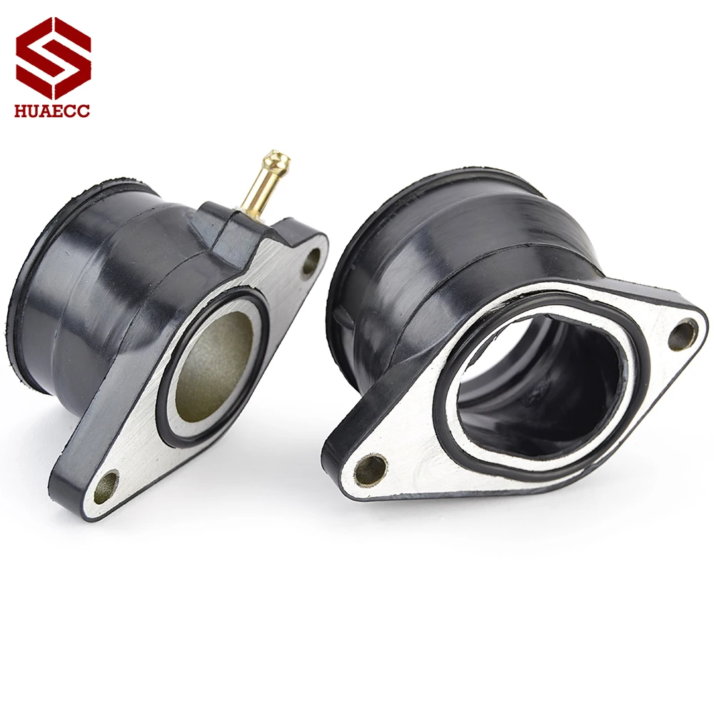 Carburetor Adapter Intake Mainfold Pipe for Yamaha YFM660 YFM660R Raptor 660R 02-05 5LP1359600 5LP1358601 5LP1359601 5LP1358600