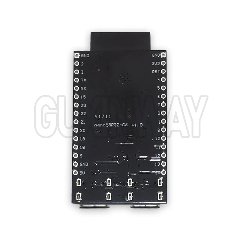 ESP32-C6 ESP32 WiFi+Bluetooth Internet Of Things Dual Type-C Development Board ESP 32 Core Board ESP32-C6-DevKit C N4R2