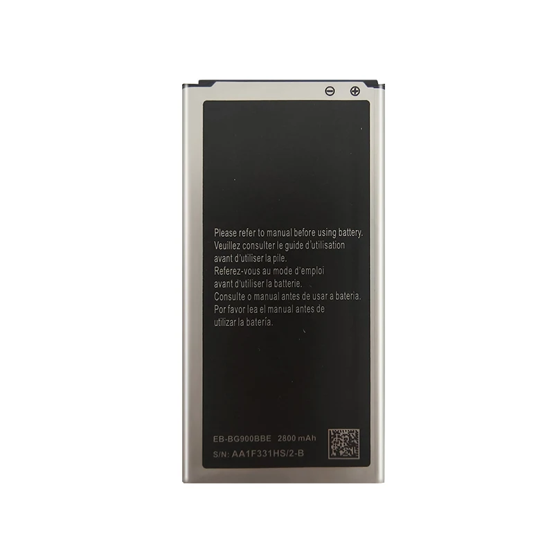 Phone Battery For Samsung Galaxy S5 Batteria 2800Mah S 5 EB-BG900BBC EB-BG900BBE SM-G900 G900 G900F G900S