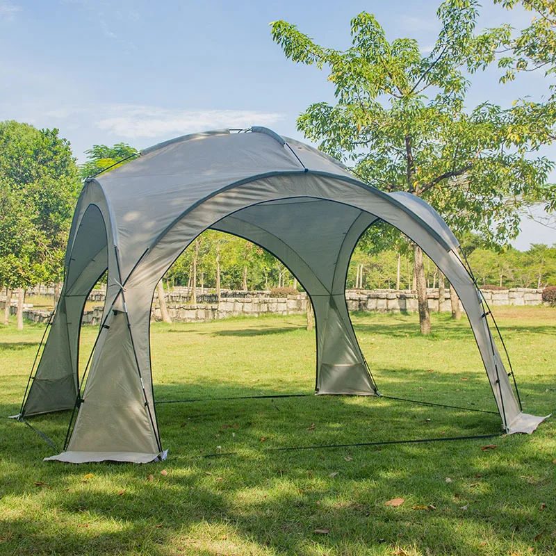 Cobertizo automático para sombreado de cúpula de tienda