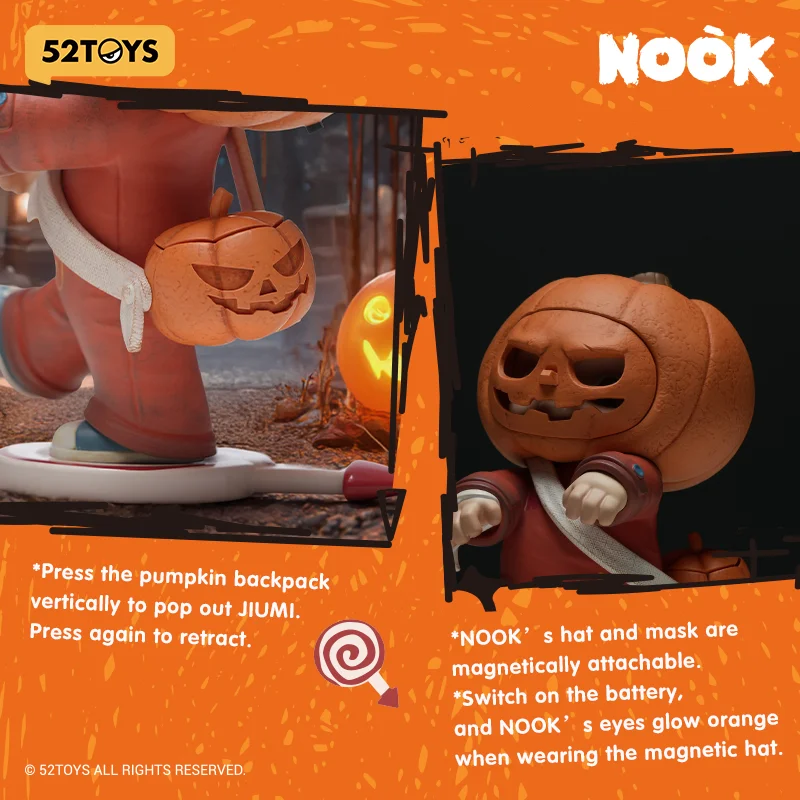 52TOYS NOOK 150% إصدار محدود – الأذى اليقطين، الارتفاع حوالي 14 سم #3