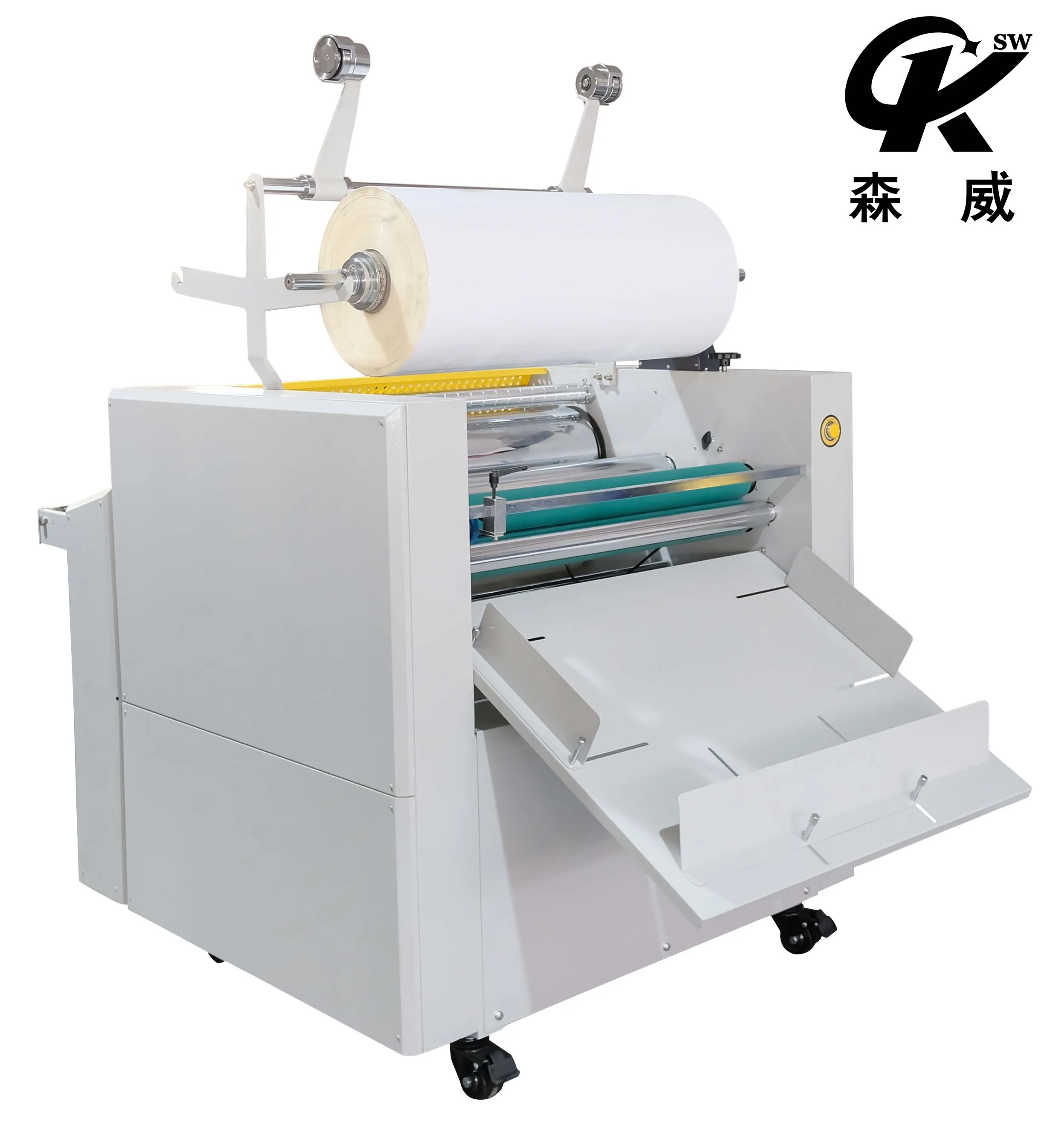 Semi-Automatic Wood Laminating Machine With Hydraulic Driven And Cold/Hot Lamination System
