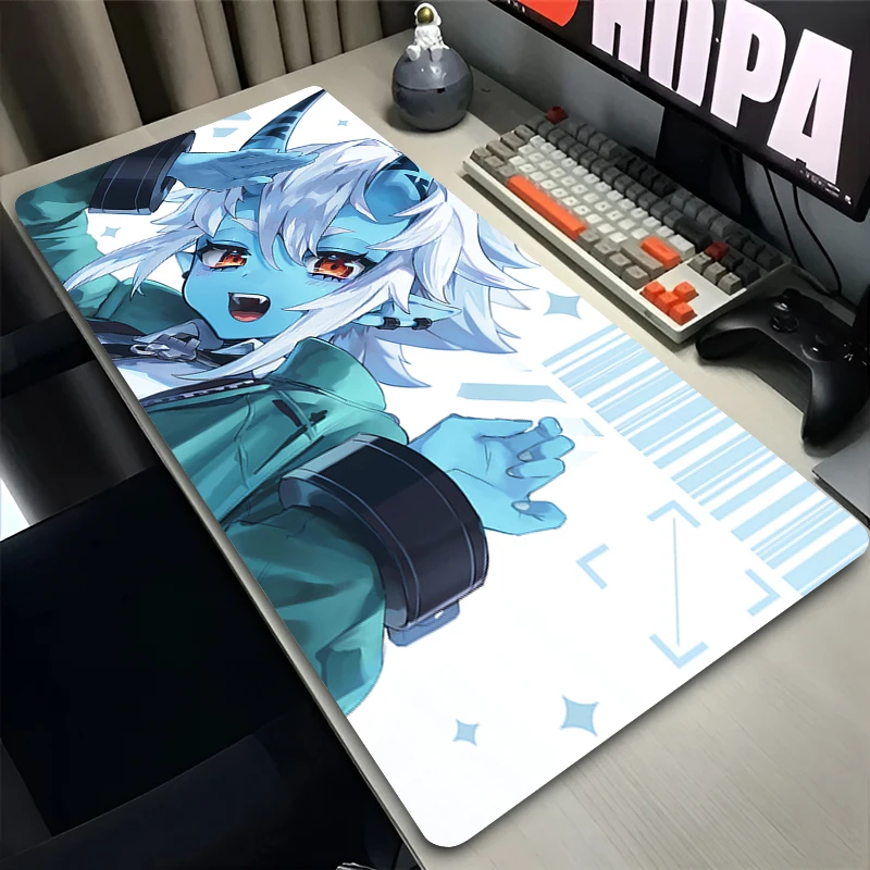 Alas Mouse Karet Anti Selip Z-zenless Zone Zero Laptop Gamer Kabinet Alas Keyboard Komputer Kantor Alas Mouse Meja Gaming