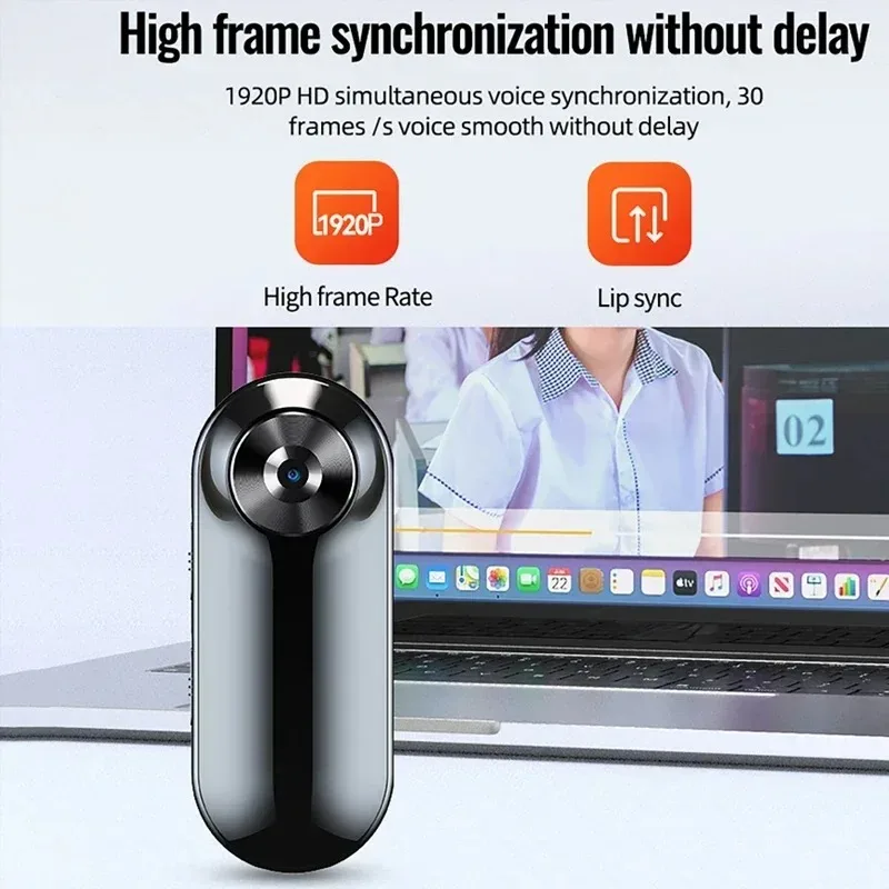 4GB-256GB Mini Voice Recorder Camera Audio and Video Recorders with Microphone HD Noise Reduction Business Meeting Recording
