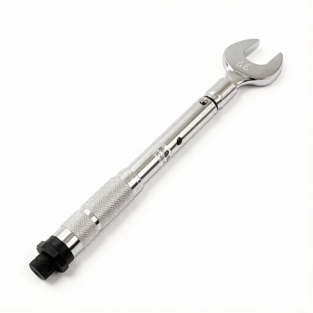 Combination Torque Wrench Set 6 Interchangeable Open-End Heads High Carbon Steel 2-60N·m Precision for Air Conditioner Repair