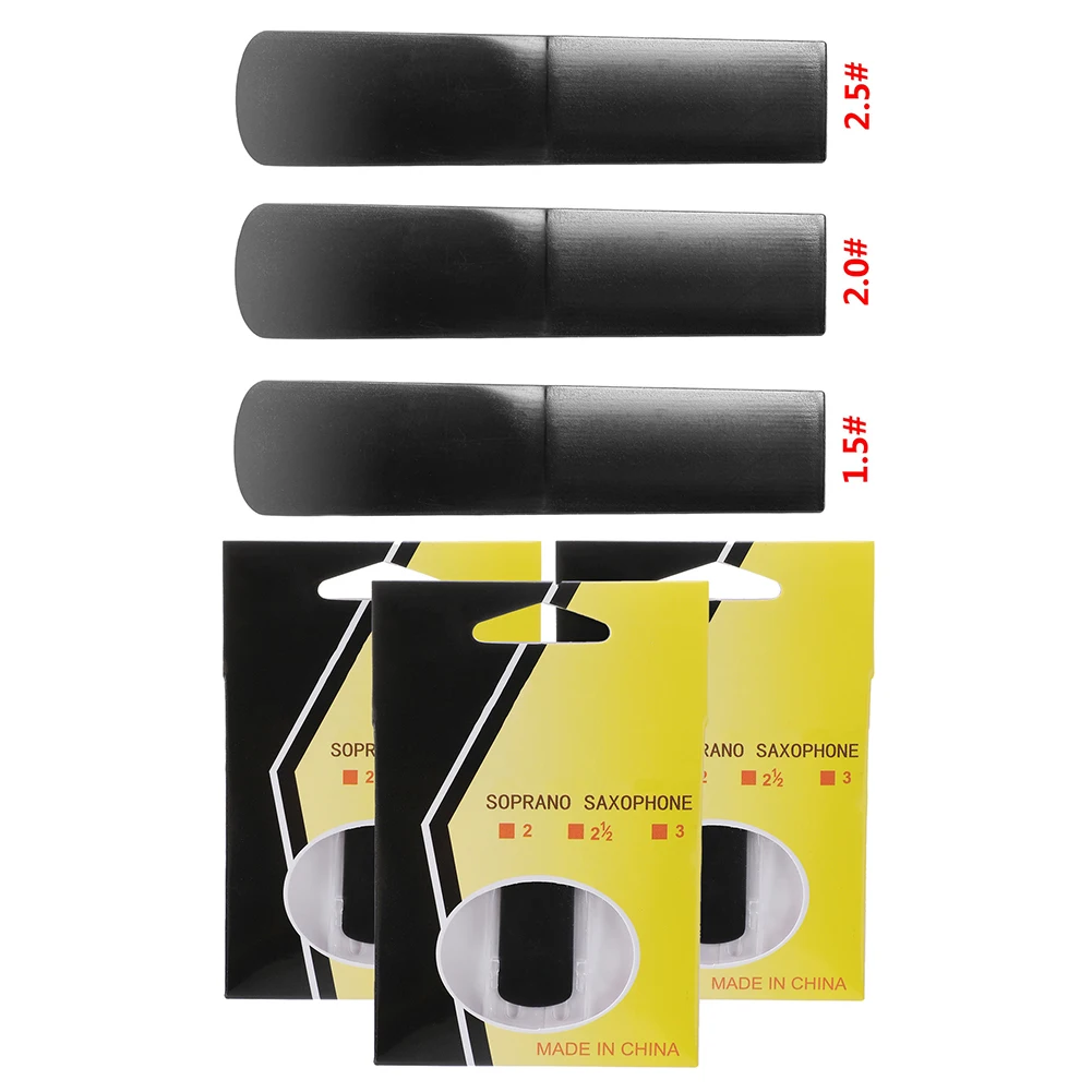 مجموعة 3 قطع من قصب الساكسفون لقوات ألتو تينور سوبرانو 1 5 2 0 2 5 مثالية للمبتدئين مع حلول تخزين واقية