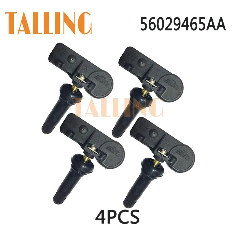 

56029465AA 4Pcs TPMS Tire Pressure Sensor for Jeep Commander Compass Liberty Patriot Dodge RAM Dakota Chrysler Aspen 2007-2017