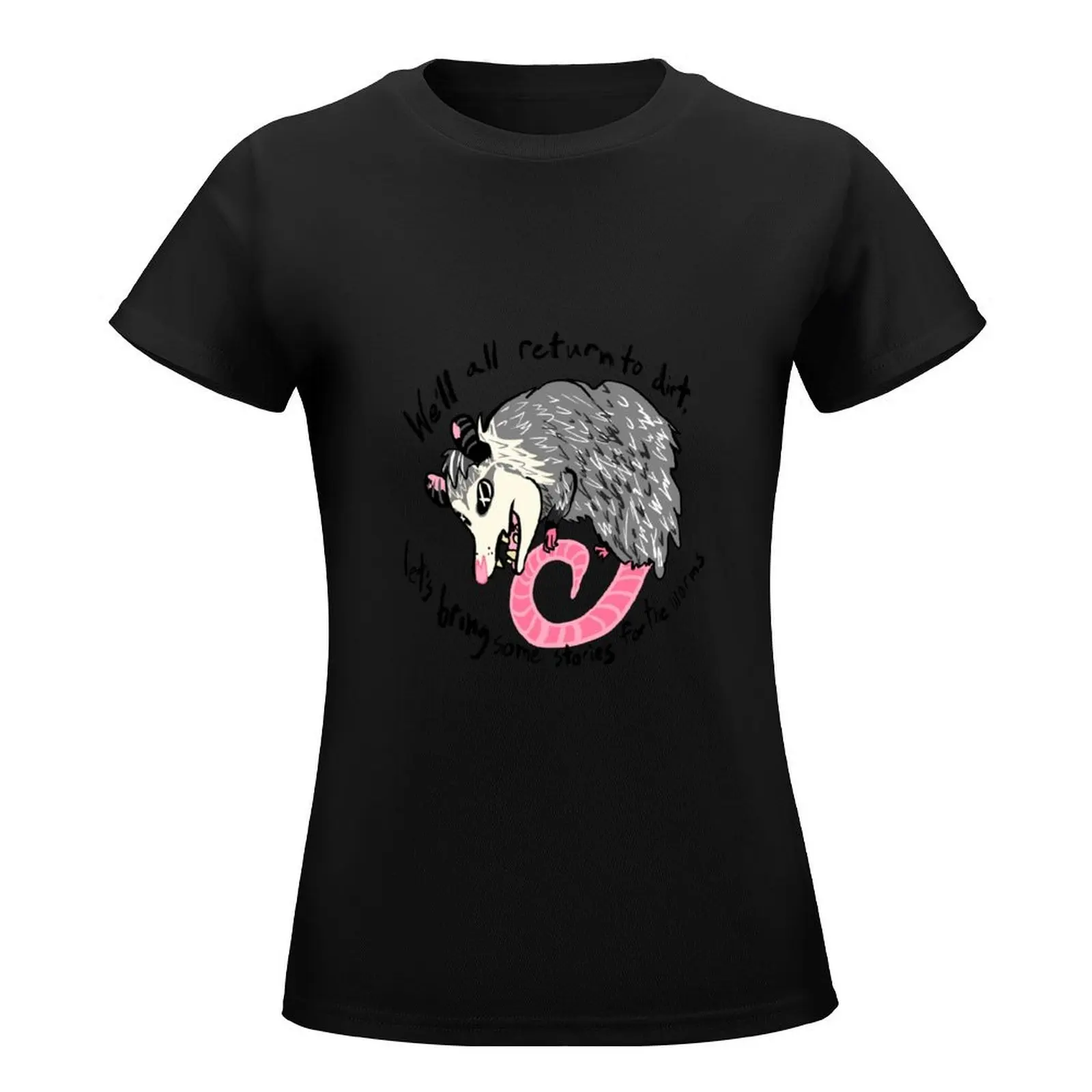 Compost in Training T-Shirt female Short sleeve tee clothes for Women