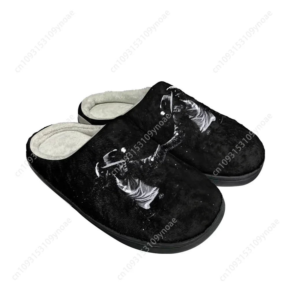 Hot Michael Jackson Fashion Cotton Custom Slippers Mens Womens Sandals Plush Casual Keep Warm Shoes Thermal Comfortable Slipper