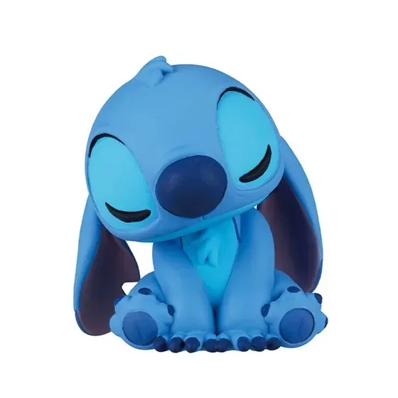 Interstellar Baby Lilo and Stitch Side by Side Sewing Corner kawaii Reuben Action Anime figurine model toy desktop car ornament