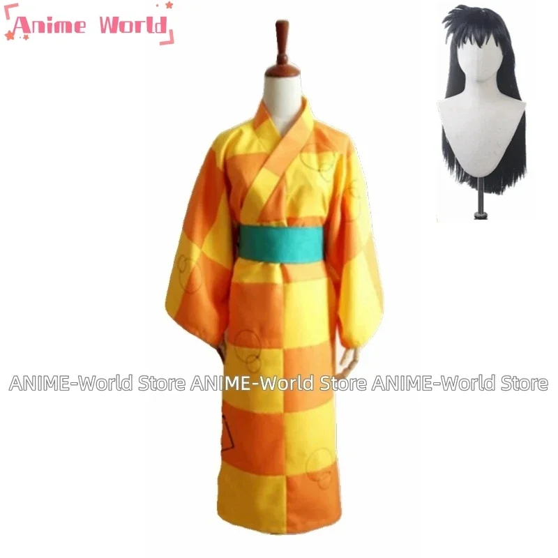 

Anime Ri san rin Kinomo Uniform Cosplay Costume Custom Wig Halloween Christmas Costume