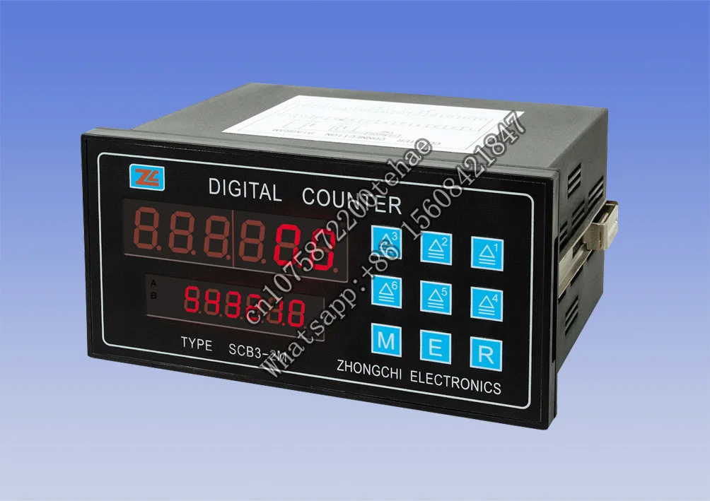 Digital Counter SCB3-2M/HCJ80-2 Tape  for Slitting Machine with Two Stages Three Sections Sensor