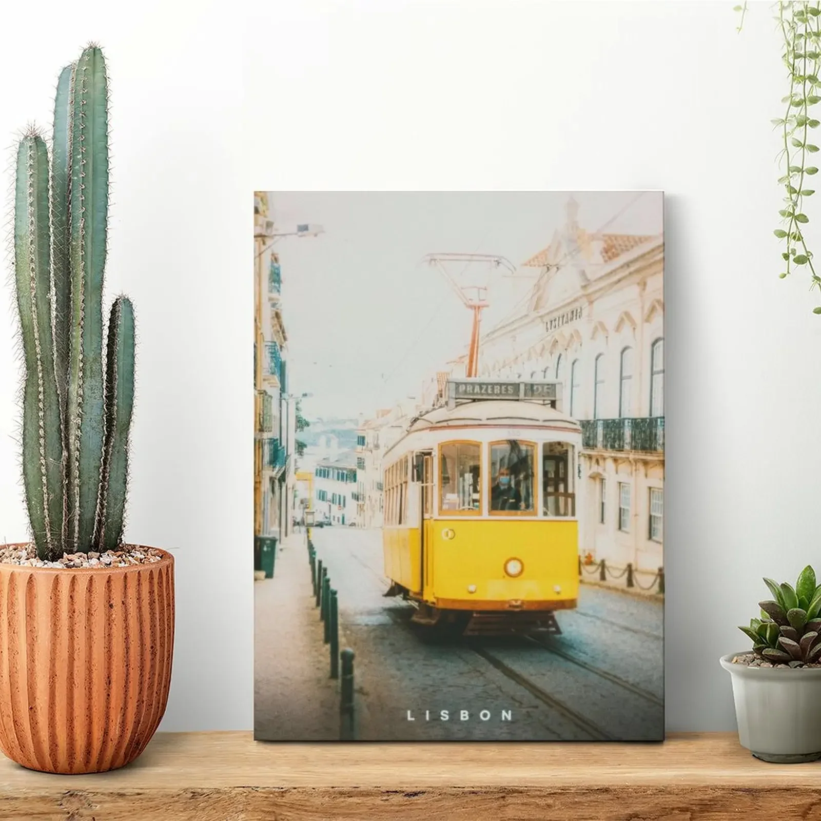 

Лиссабон Холст Картина Плакат Гаражный Клуб Гостиная Настенная Табличка Дизайн Кино Настенные Картины В Рамке