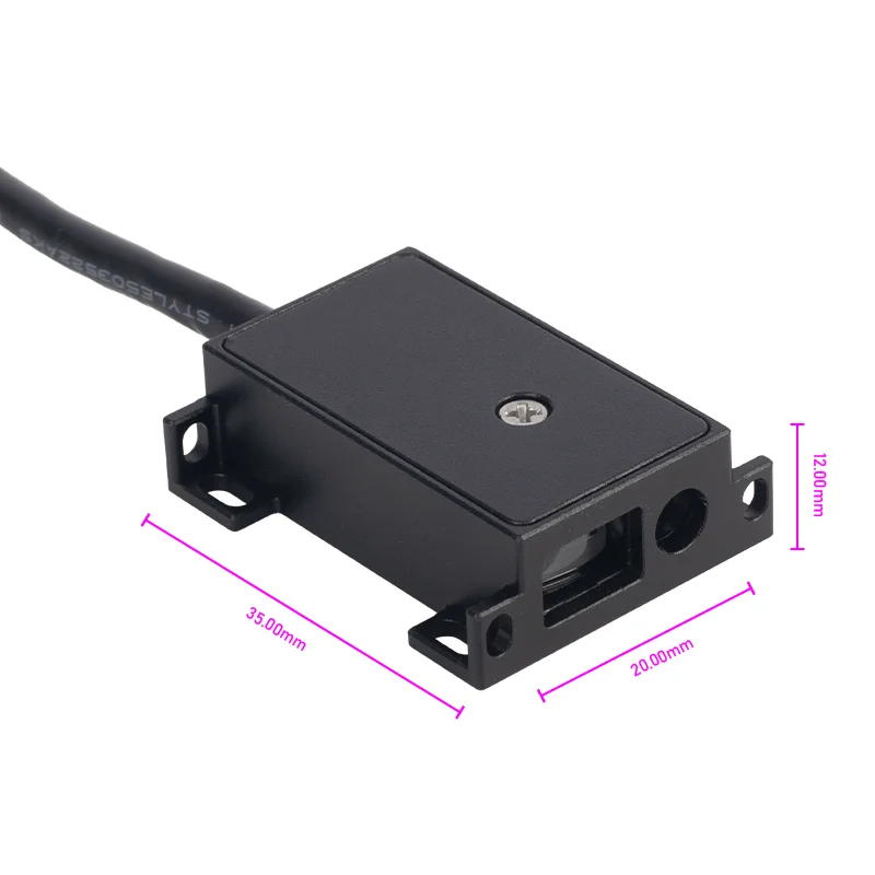 LDL-T P4 Industrial 20m High Precision Laser Measurement Sensor 1mm Accuracy Laser Distance Sensor Module TTL Laser Range Sensor