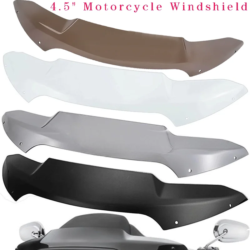 

Мотоциклетный 4,5-дюймовый верхний обтекатель лобового стекла, дефлектор ветра для Harley Touring 2014-2021 Road Glide Special Ultra FLTRX