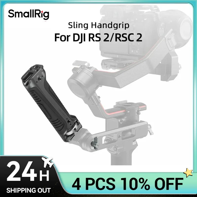 SmallRig Sling Handgrip for DJI RS 2 and RSC 2 Gimbal Silicone Grip with Built-in Allen Wrench 3161