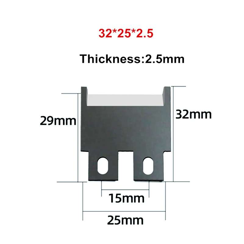 High Speed Steel Blade for SWT508 608 Fully Automatic Computer Wire Stripping Machine High Speed Steel Blade Spare U/V Type