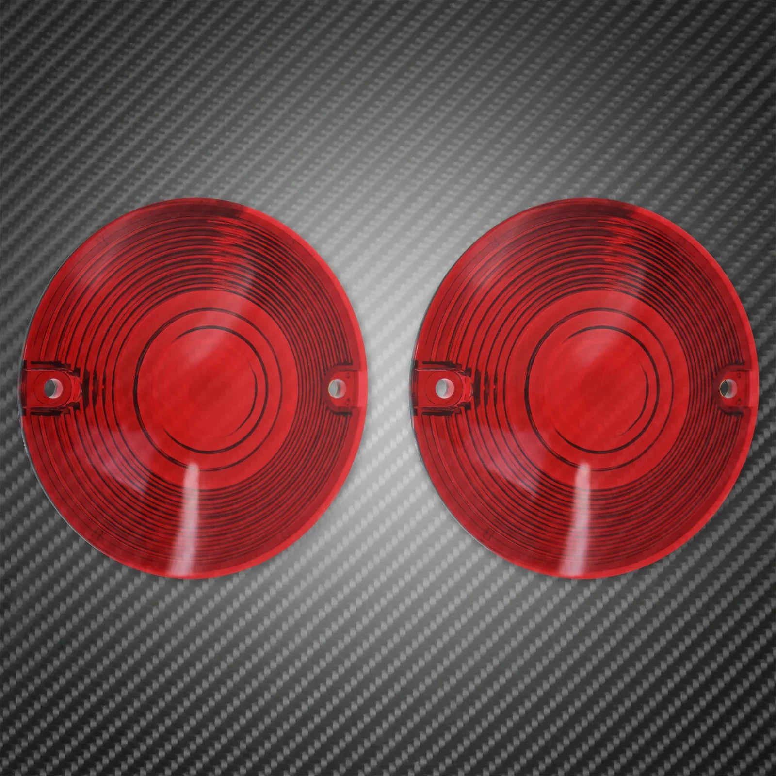 2pcs Motorcycle Turn Signal Light Lens Cover For Harley Touring Electra Glides Road King Ultra Glide Softail FLHR FLST 1986-2014