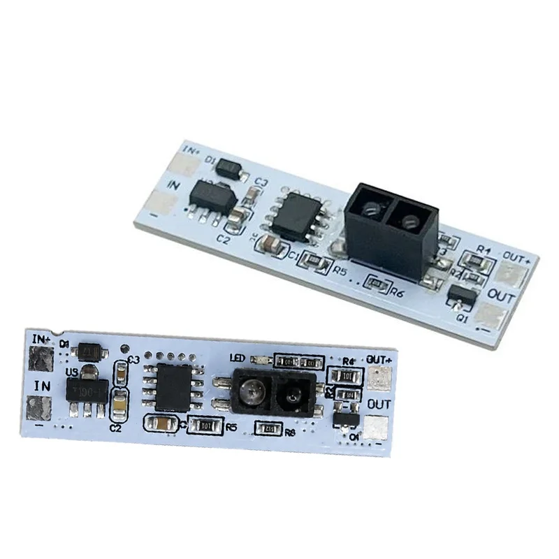 Hand Sweep Switch Module DC 5V 24V Sweep Dimmer Capacitive Touch Sensor Switch For Smart Home Lamps LED Dimmer Control Module