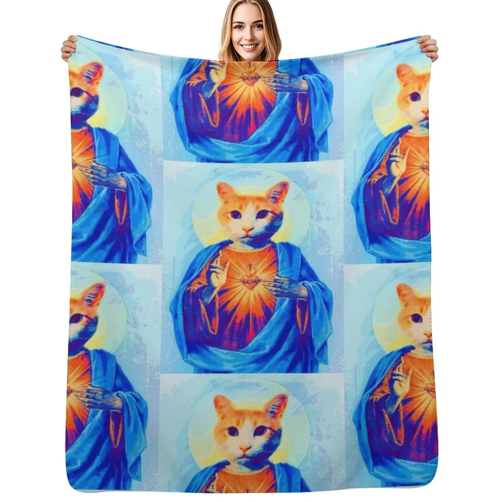 

Volde Christ Throw Blanket Luxury Brand Travel for babies Single Blankets