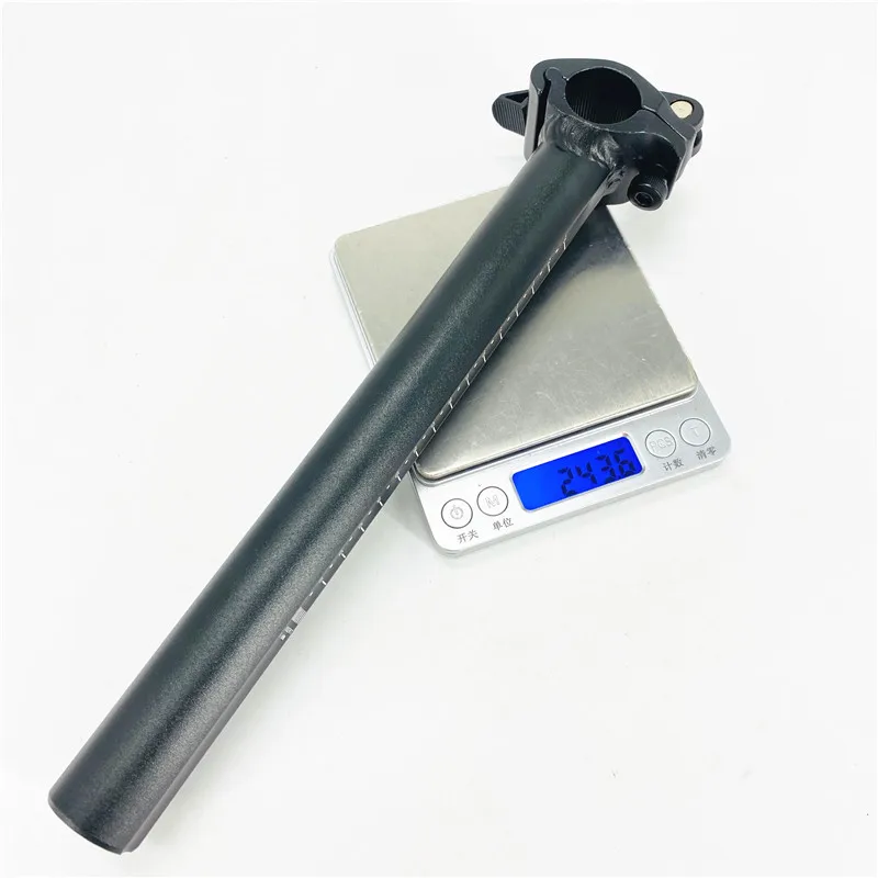 Folding Bike Double Section Stem Extension Rod Telescopic Tube 25.4mm 28.6mm Aluminum Alloy For Dahon Quick Release Stem Parts