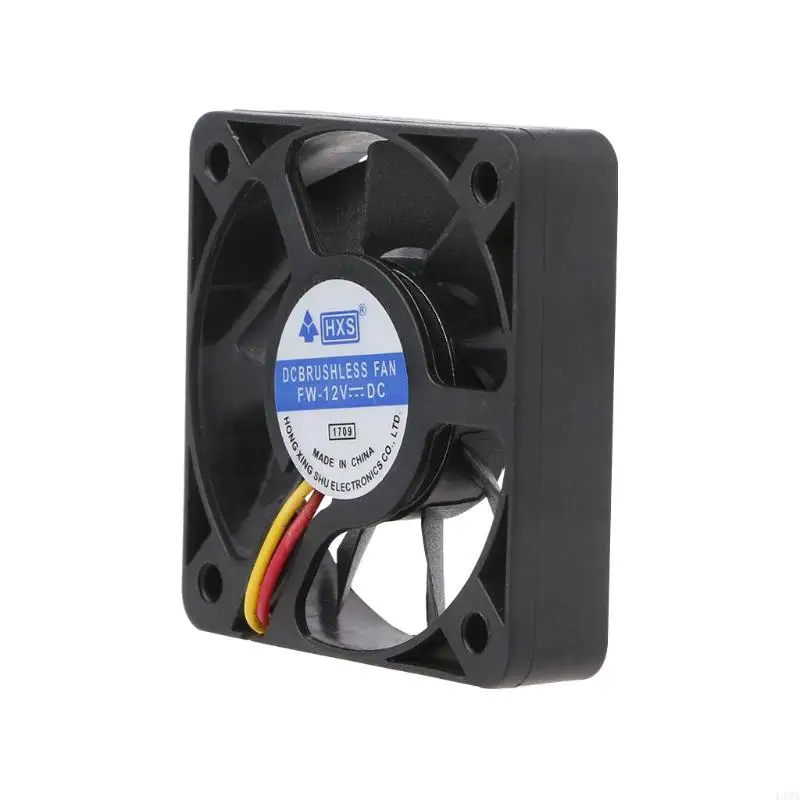L4MA Nuovo per 12V 3Pin CPU/GPU Dispositivo raffreddamento Ricambio 50x50x10mm Notebook Ventola Raffreddamento della