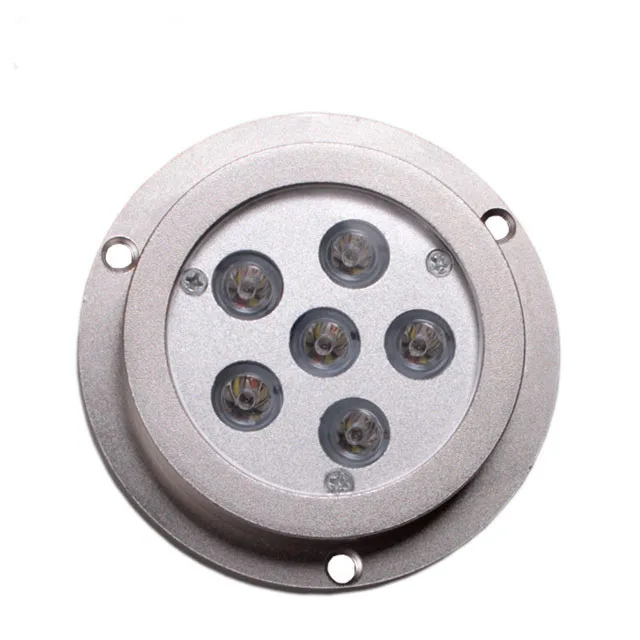 

LED Underwater Light Full-Color Stainless Steel Marine Underwater Lights Boat Transom Light