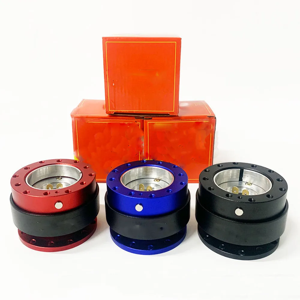 

Universal Car Quick Release Device Aluminum Auto Steering Wheel Quick Release Hub Adapter Snap Off Boss Kit Car Accessories