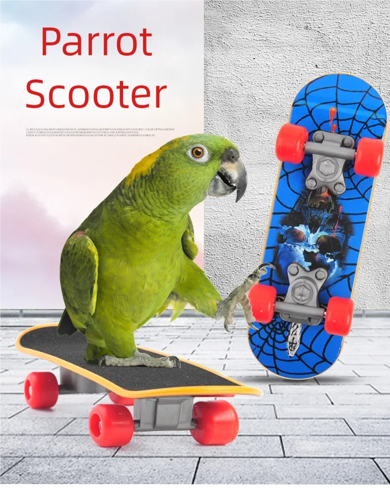 Game Skate Surfboard Skateboard Finger Toy For Parrot Intellectual Cool Fingerboard Finger Joint Plastic Promotion Board