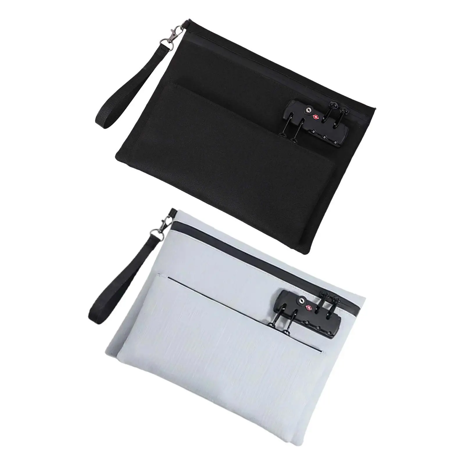 

Credit Card Handbag with Password Lock Accessories Waterproof Travel Storage Bag for Cell Phone Jewelry