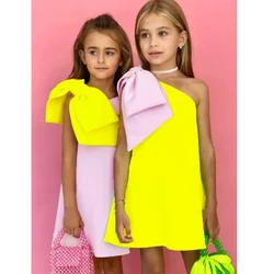 Summer Dress Children Princess Evening Gown Wedding Birthday Party Girls Dresses A3194 Vestidos Ropa Para Niña