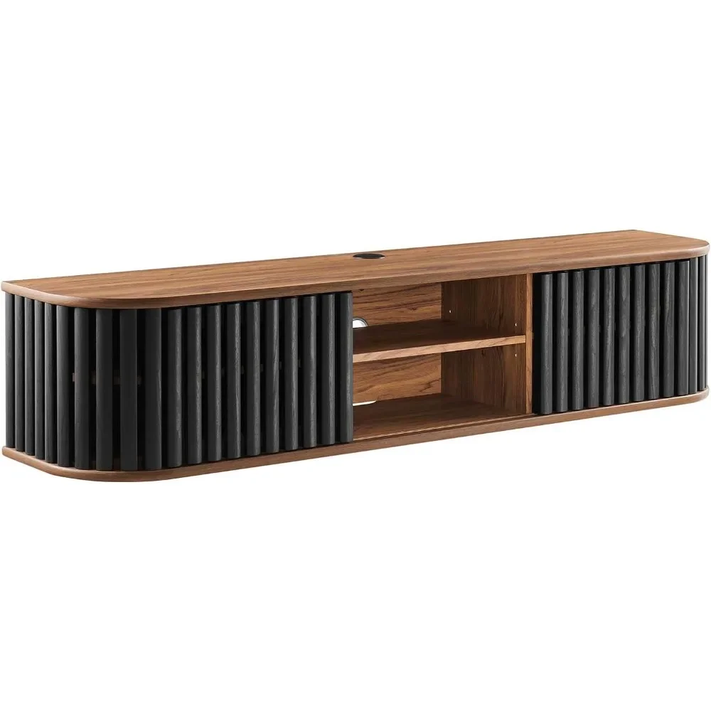 

Современная настенная подставка для телевизора, деревянные настенные кронштейны для телевизоров с диагональю до 70 дюймов, настенная подставка для ТВ.