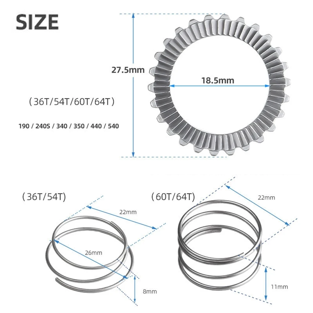 MTB Road Bike Hub Star Ratchet SL Service Kit 36 54 60 64 Teeth For DT Wheel Group For 190 240S 340 350 440 540 Bicycle Hub Part