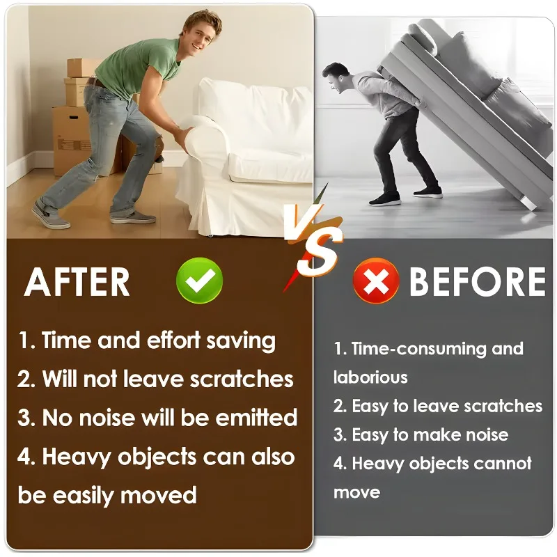 بكرة مسار اتجاهية مثبتة على الجانب عجلات مطاطية صامتة من مادة TPE أثاث عالمي خزانة بأدراج عجلة جهد #4