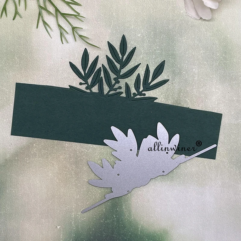 Leaf cluster edge Metal Cutting Dies Stencils Die Cut for DIY Scrapbooking Album Paper Card Embossing