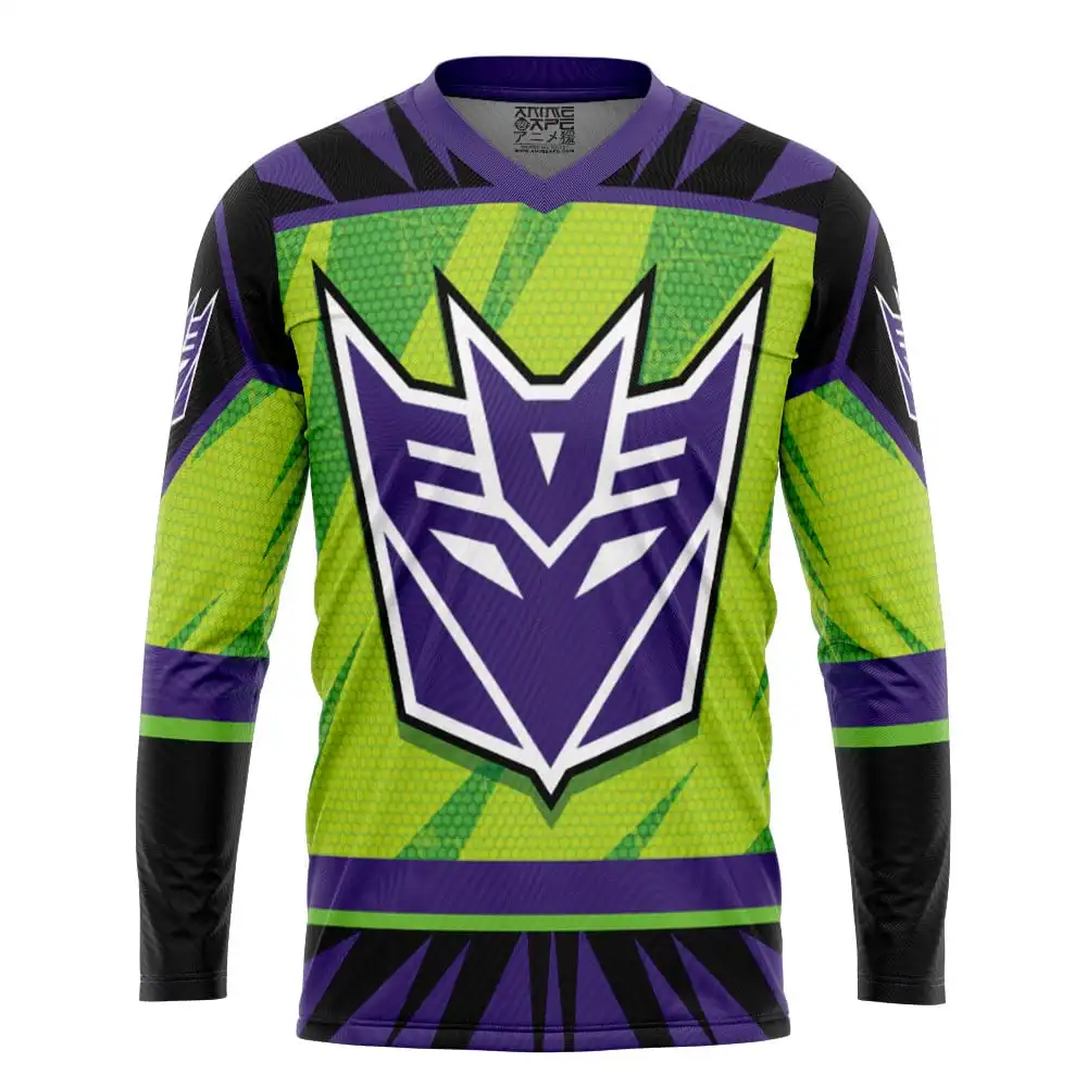 Bandai Classic Movie IP Character Long Sleeve V Neck Jersey, Stylish All Over Print Graphic Top for Anime Fans Street Trip