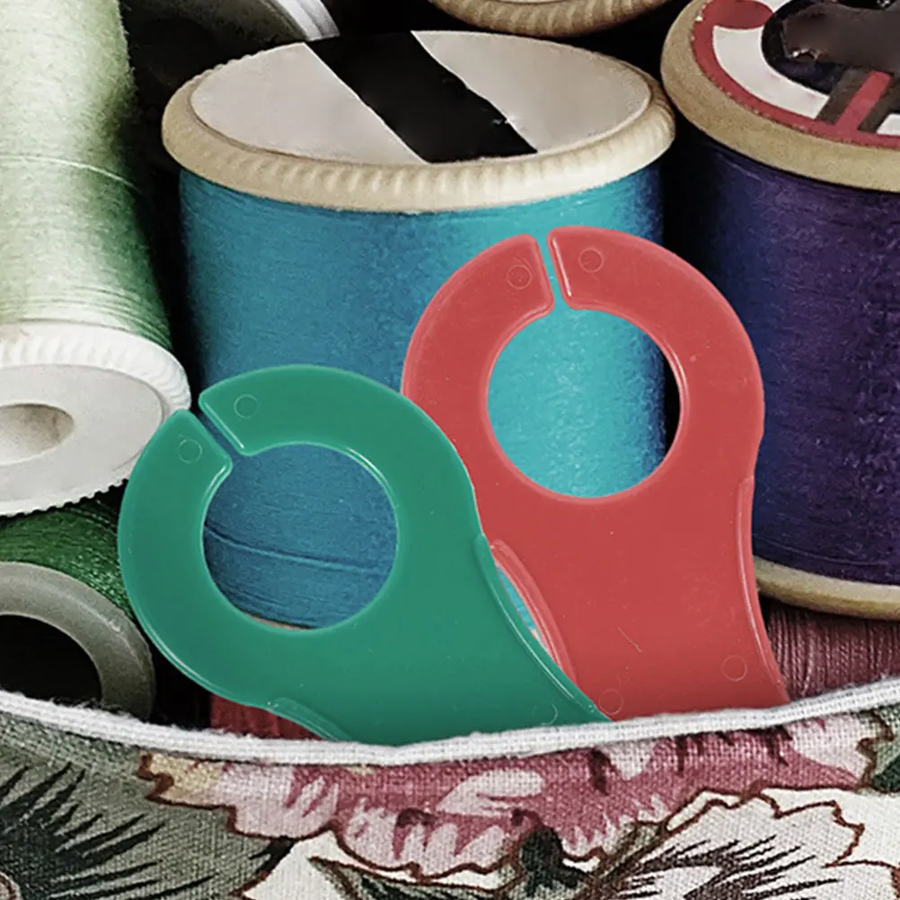 

10 шт., пластиковый органайзер для вышивки крестом, швейный инструмент «сделай сам», для вязания, вышивки, портативный держатель для ниток