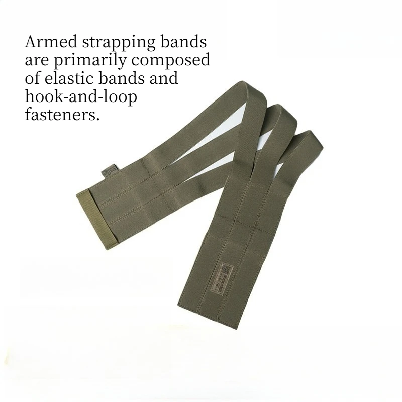 

Удерживающий ремень для укороченного бегового снаряжения, эластичный самоклеящийся ремень на липучке для крепления оборудования