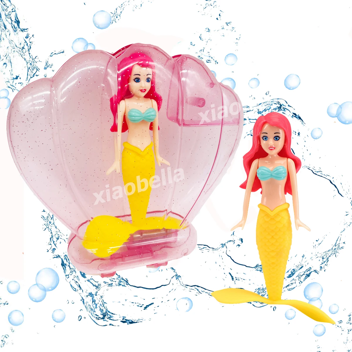 นางเงือกดําน้ําของเล่นเปลือกโปร่งใสของเล่นอาบน้ํานางเงือกที่มีสีสันสระว่ายน้ําของเล่นสระว่ายน้ําเกมสําหรับเด็กวัยหัดเดินเด็กสาววัยรุ่นผู้ใหญ่