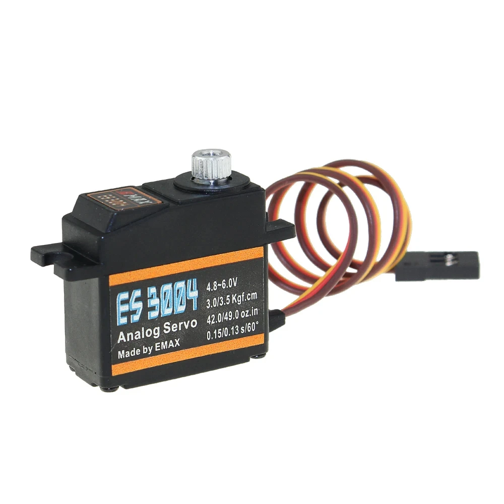 EMAX ES3001/ES3003/ES3004/ES3005 4.8-6.0V High Torque Metal Gears Analog Servo for RC Helicopter Boat Airplane