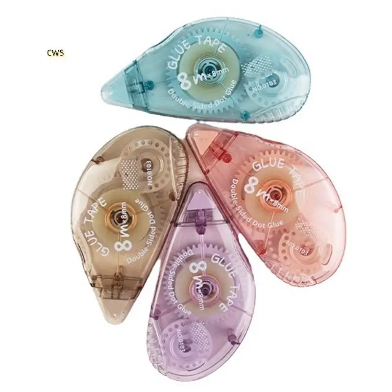 4 шт., канцелярские принадлежности, точечный клей, студенческий учебный экзамен, канцелярские принадлежности, двухсторонняя клейкая лента, скрапбукинг, коллаж, фотоальбом