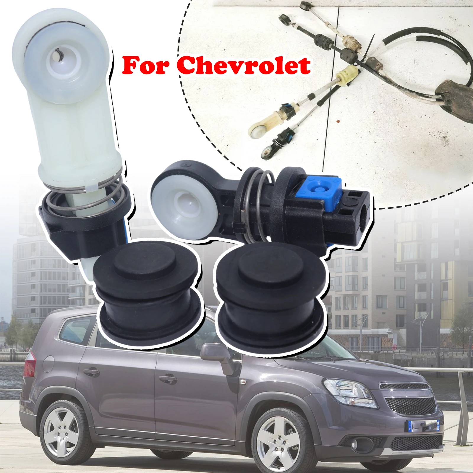 For Chevrolet Captiva C100 Vectra Orlando J309 Gear Shift Cable Shifter Selector Linkage Bushing Gearbox 2011 2012 2013 2015