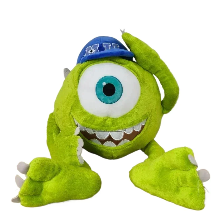 

Monster University Mike Wearing Hat Big Eyes Pillow Doll Monster Power Company Plush Toy Doll Birthday Christmas Gift