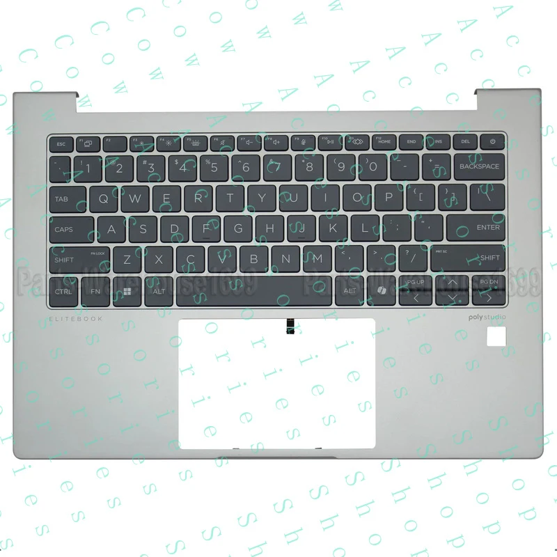 PP+ New for HP Elitebook 640 645 G11 C Cover Palmrest Upper Case US Backlit Keyboard