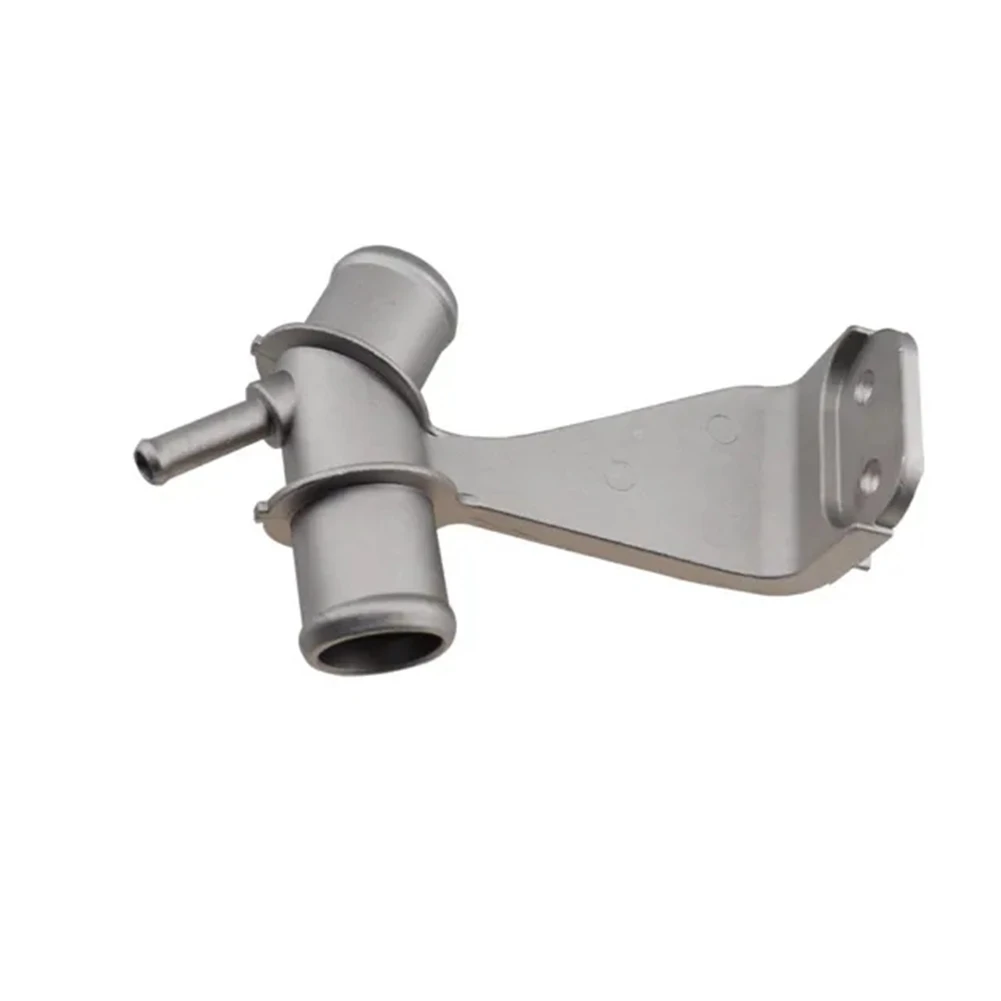 

L10A 2 Piece Car Engine Coolant Water Outlet Pipe 1657722030 16577-22030 Silver Aluminum For Toyota For Corolla 09-17 1.8L L4
